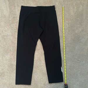 Nike capri black leggings - adult Medium with Nike on left leg